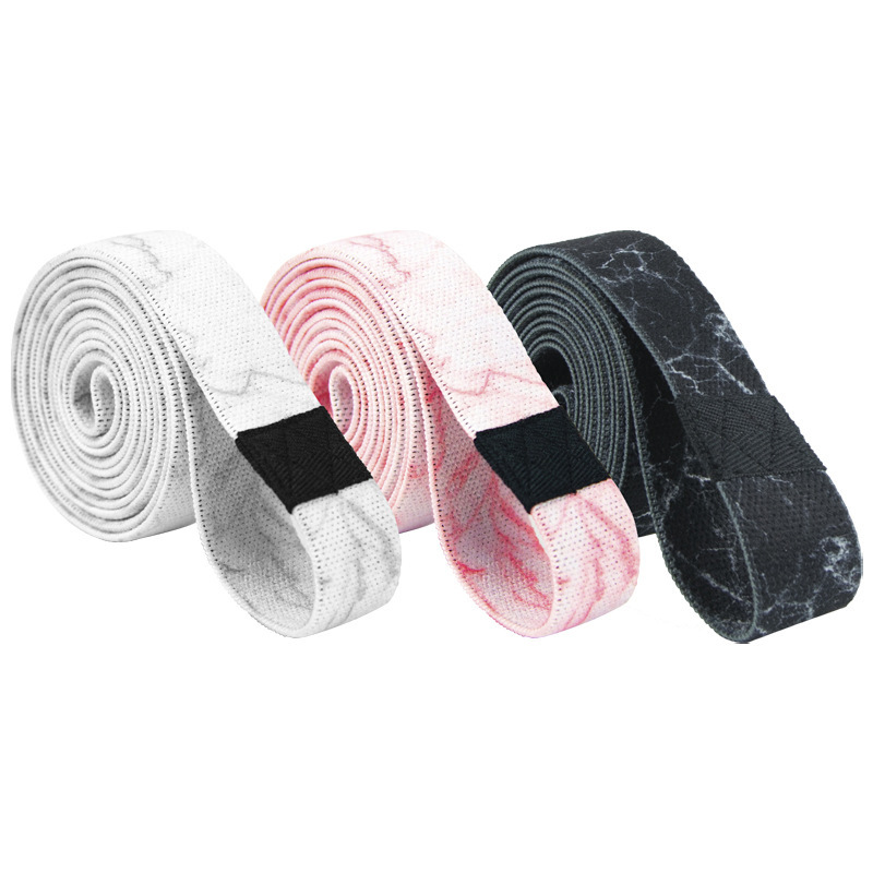 3 Pack Long Hip Fabric Band Resistance Elastic Fitness Body Bands Heavy Duty Stretch For Women