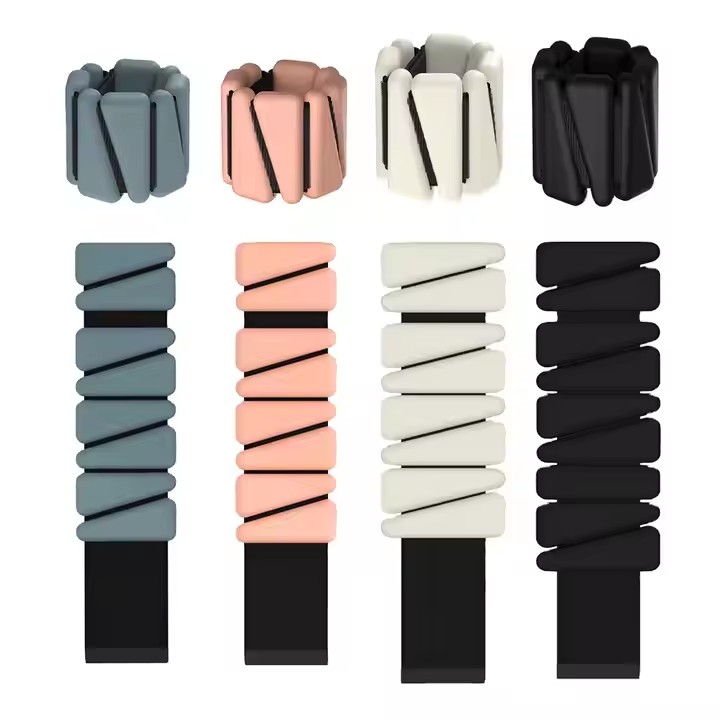 Stylish and Functional Triangle-Shaped Weighted Wristbands